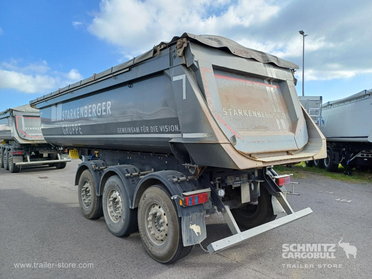 Schmitz Cargobull Kipper Stahlrundmulde 24m³ 