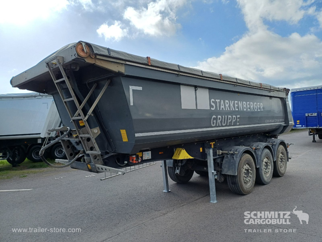 Schmitz Cargobull Kipper Stahlrundmulde 24m³ 