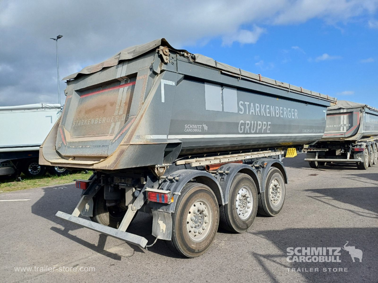 Schmitz Cargobull Kipper Stahlrundmulde 24m³ 