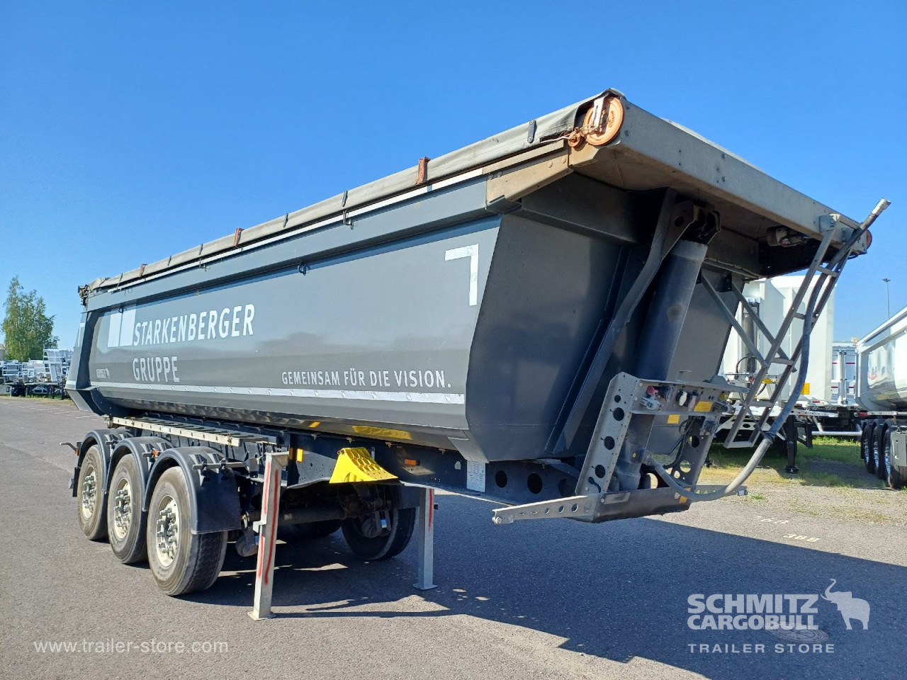 Schmitz Cargobull Kipper Stahlrundmulde 24m³ 