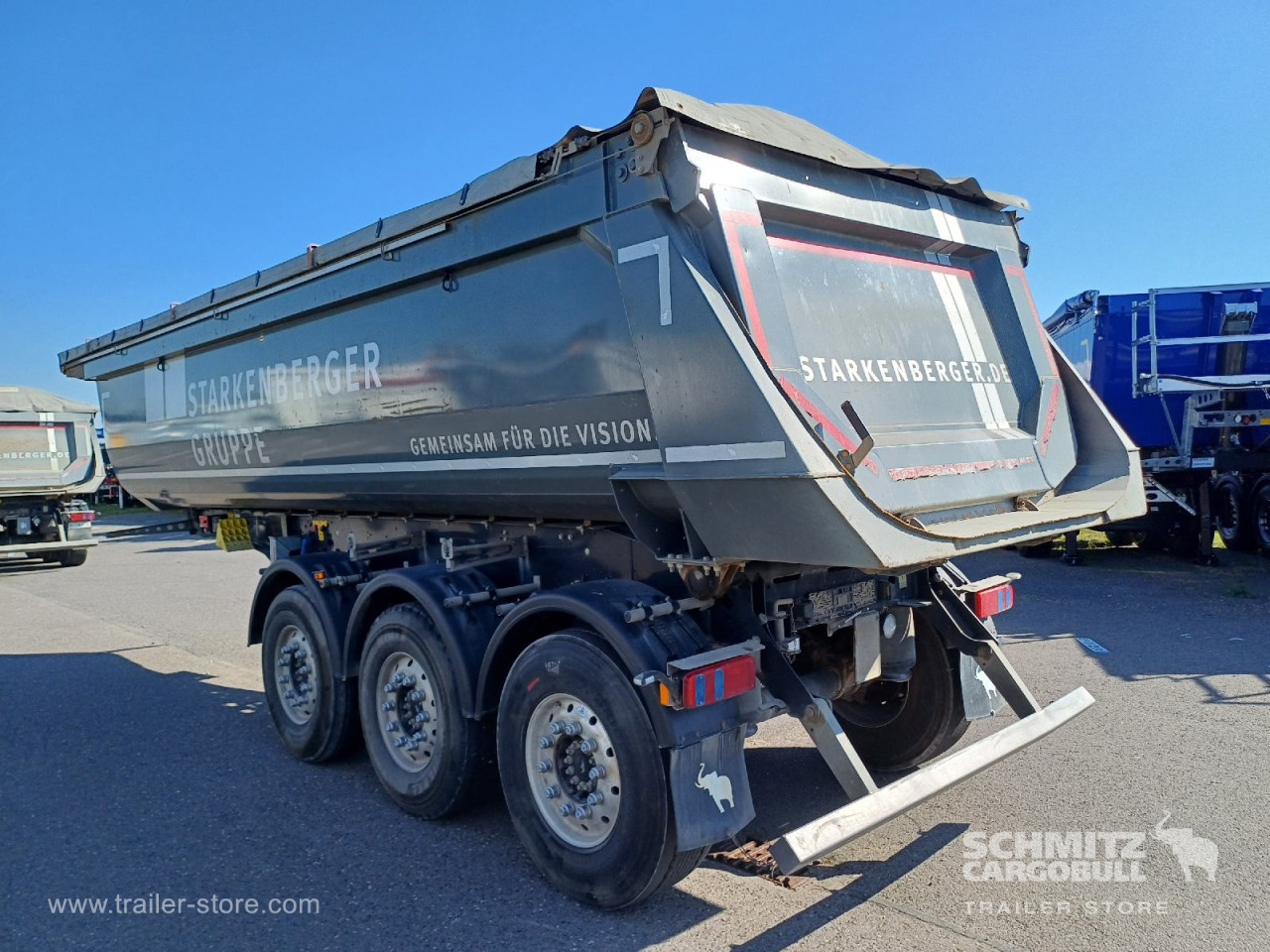 Schmitz Cargobull Kipper Stahlrundmulde 24m³ 
