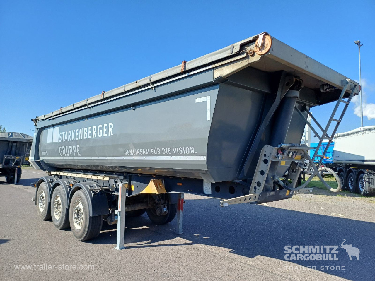 Schmitz Cargobull Kipper Stahlrundmulde 24m³ 