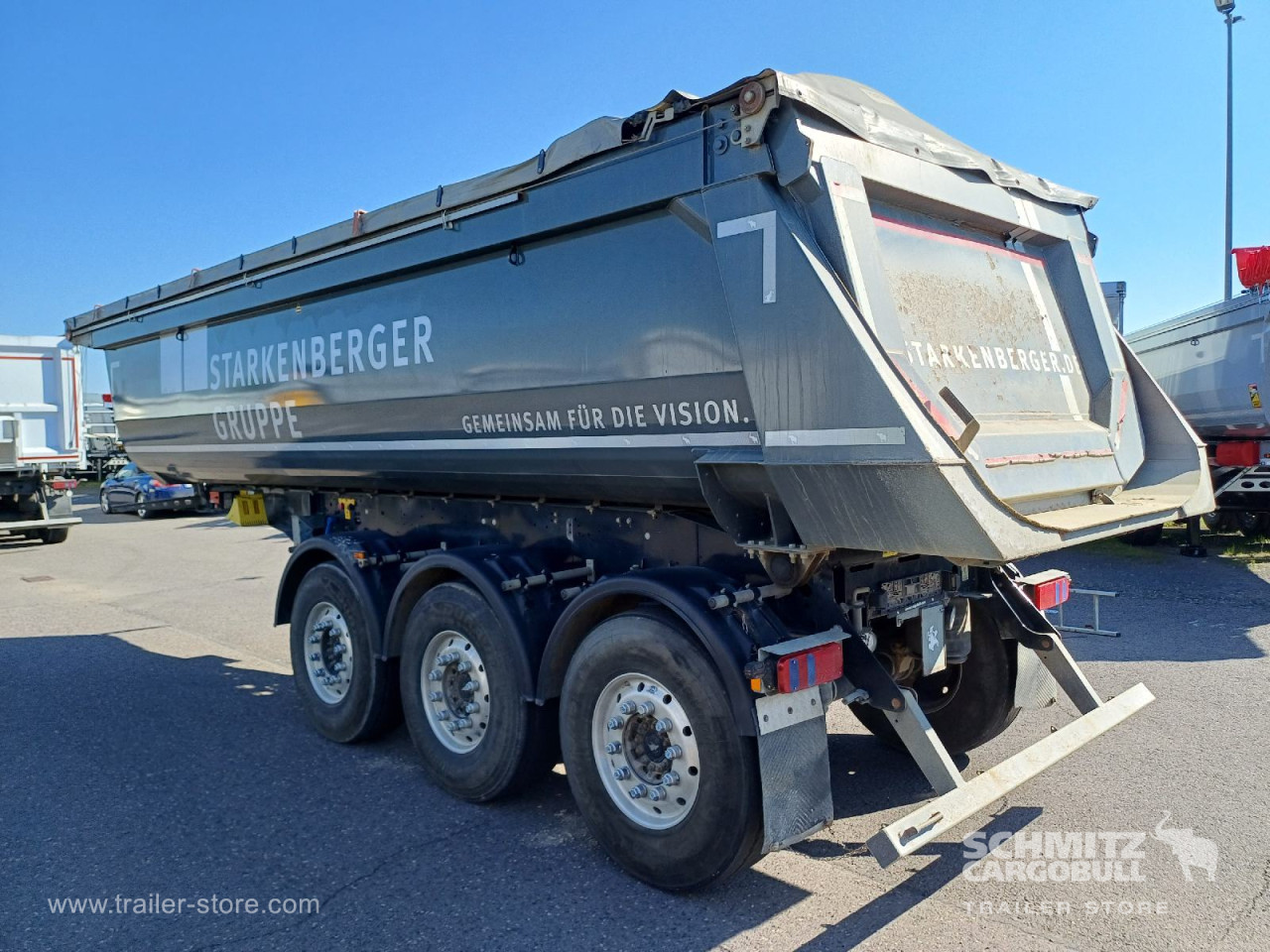 Schmitz Cargobull Kipper Stahlrundmulde 24m³ 