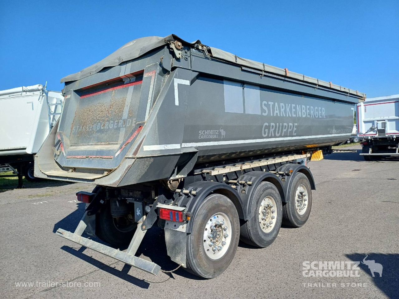 Schmitz Cargobull Kipper Stahlrundmulde 24m³ 