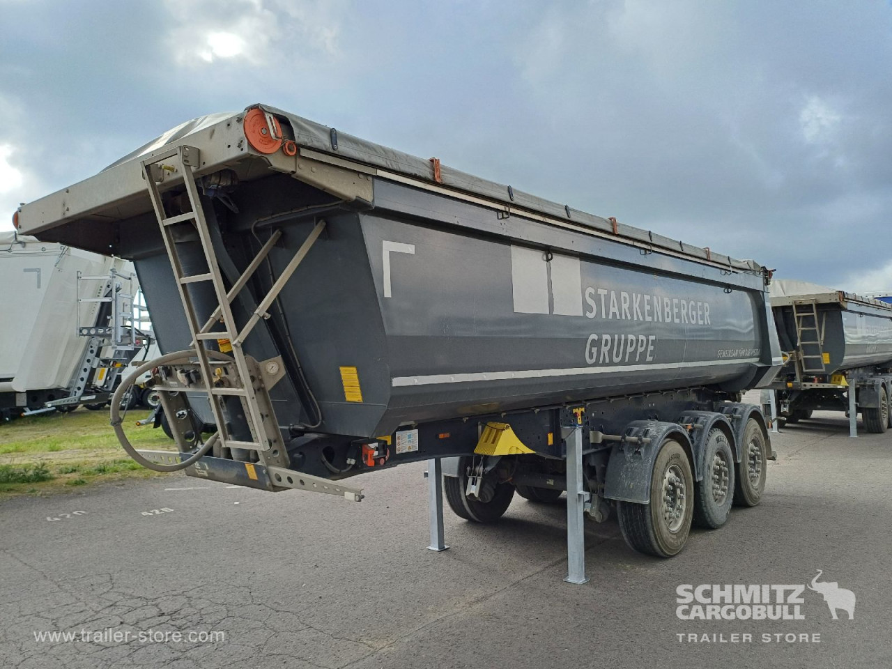 Schmitz Cargobull Kipper Stahlrundmulde 24m³ 