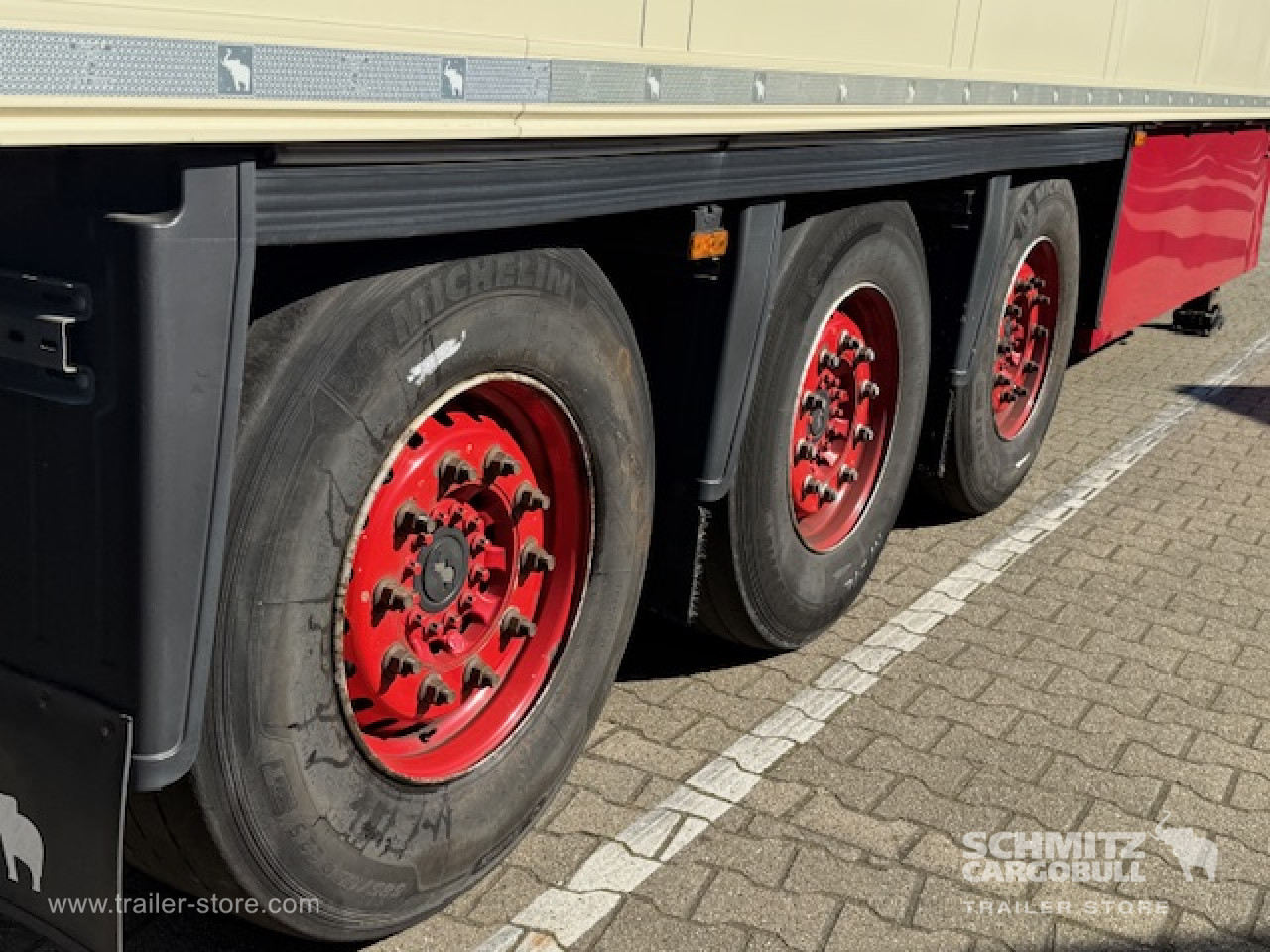 Schmitz Cargobull Oplegger Vries Multitemp Taillift 