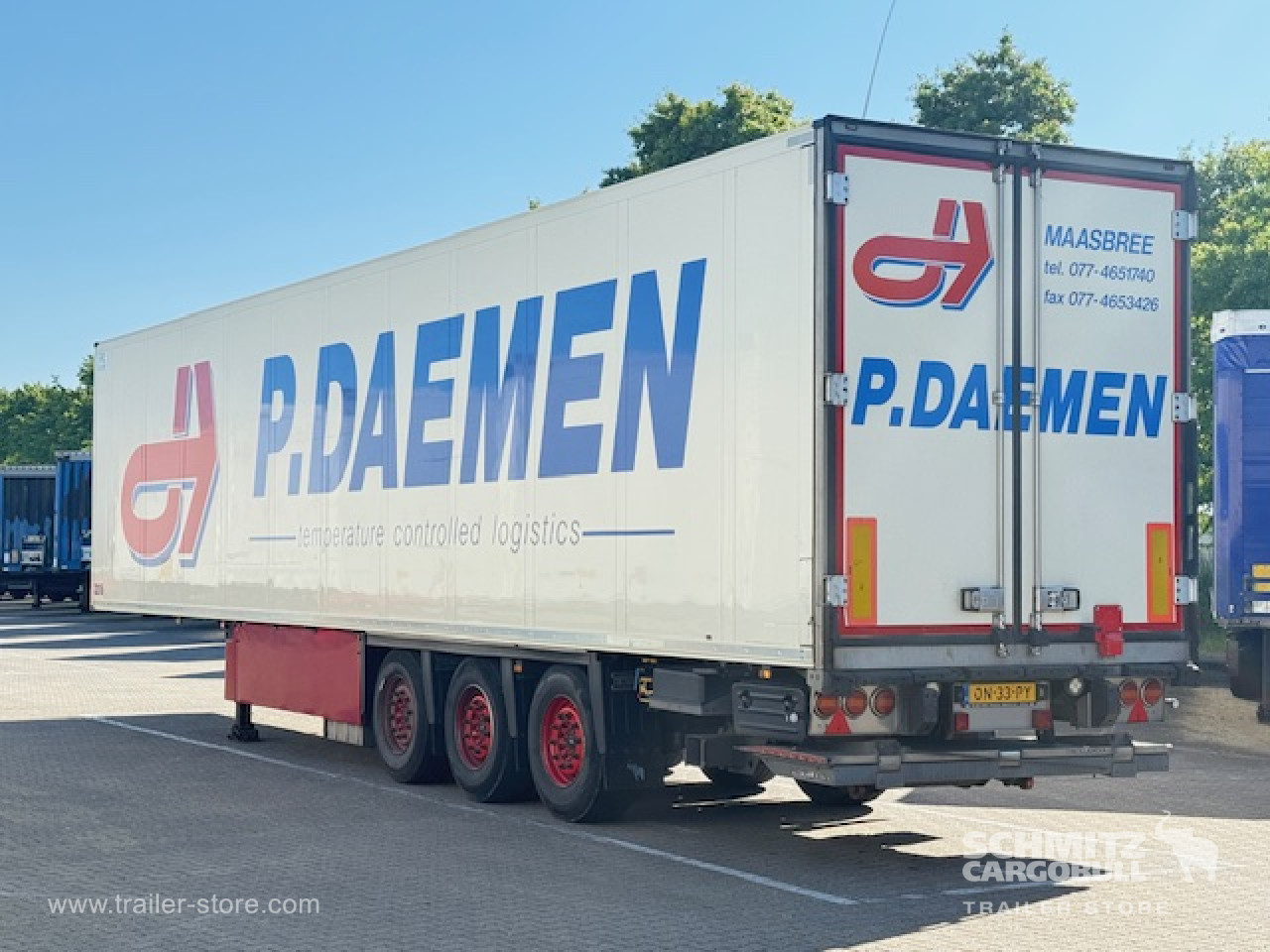 Schmitz Cargobull Oplegger Vries Multitemp Taillift 