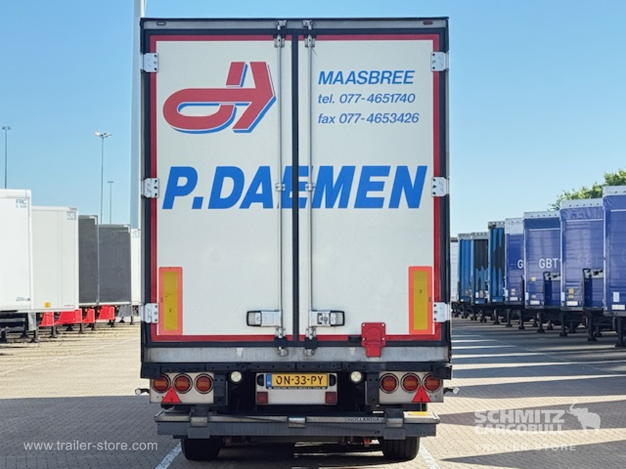 Schmitz Cargobull Oplegger Vries Multitemp Taillift 