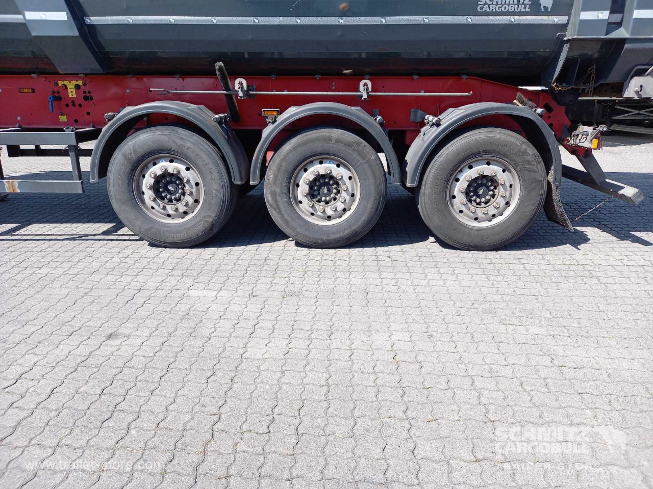 Schmitz Cargobull Kipper Stahlrundmulde 53m³ 