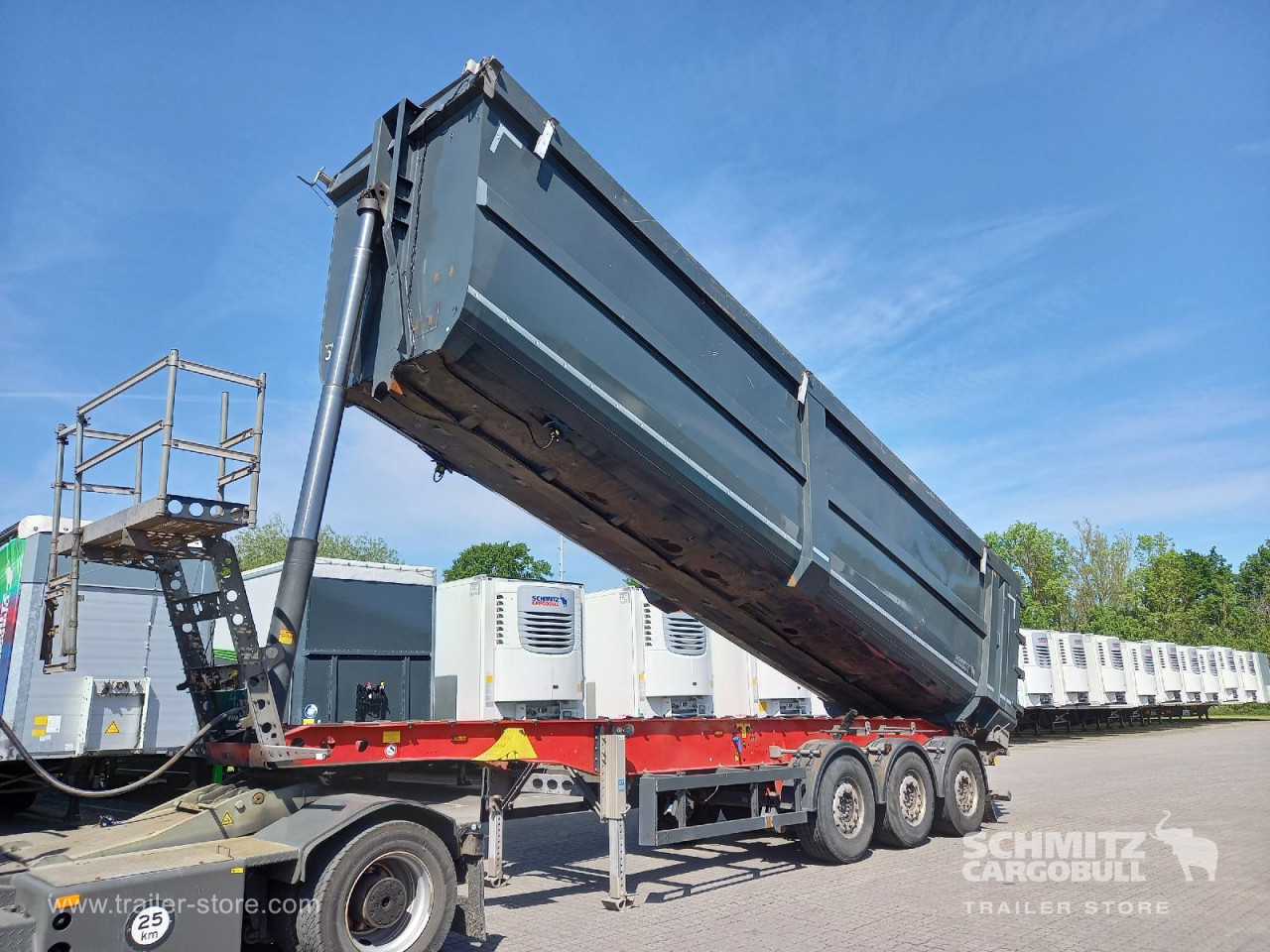 Schmitz Cargobull Kipper Stahlrundmulde 53m³ 