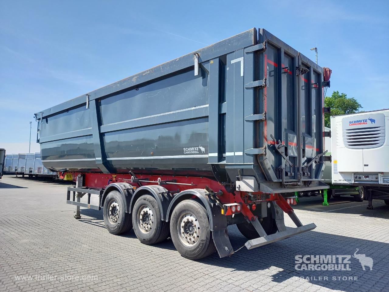 Schmitz Cargobull Kipper Stahlrundmulde 53m³ 