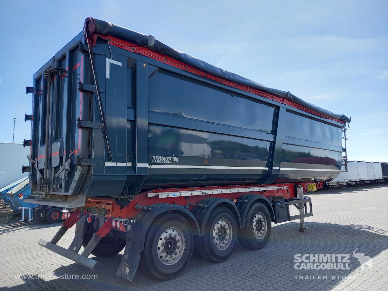 Schmitz Cargobull Kipper Stahlrundmulde 53m³ 