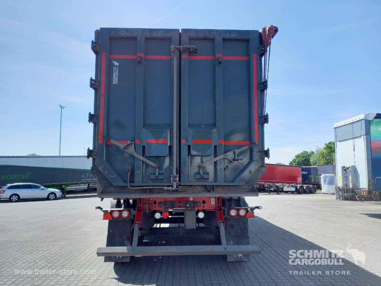 Schmitz Cargobull Kipper Stahlrundmulde 53m³ 