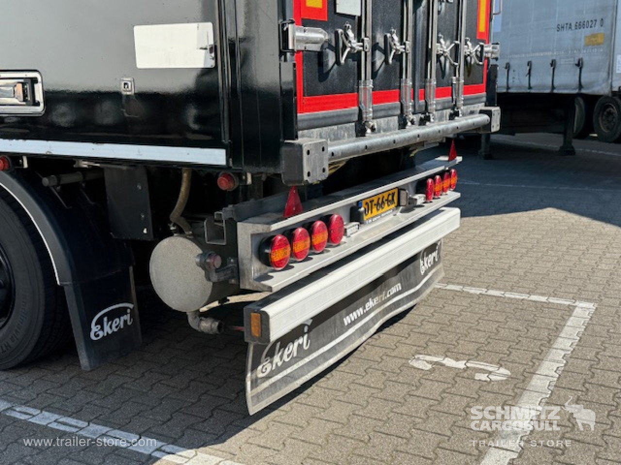 EKERI Oplegger Vries Vouw wand Double deck 