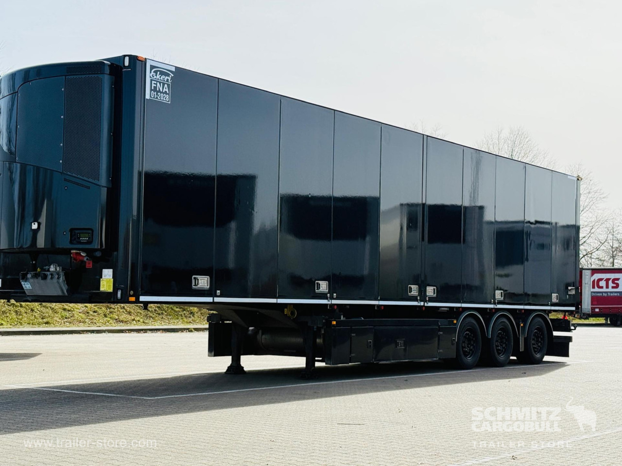 EKERI Oplegger Vries Vouw wand Double deck 