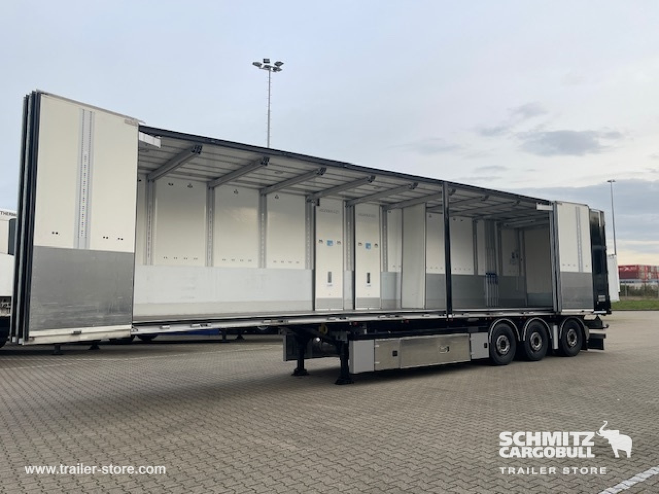 EKERI Oplegger Vries Vouw wand Double deck 