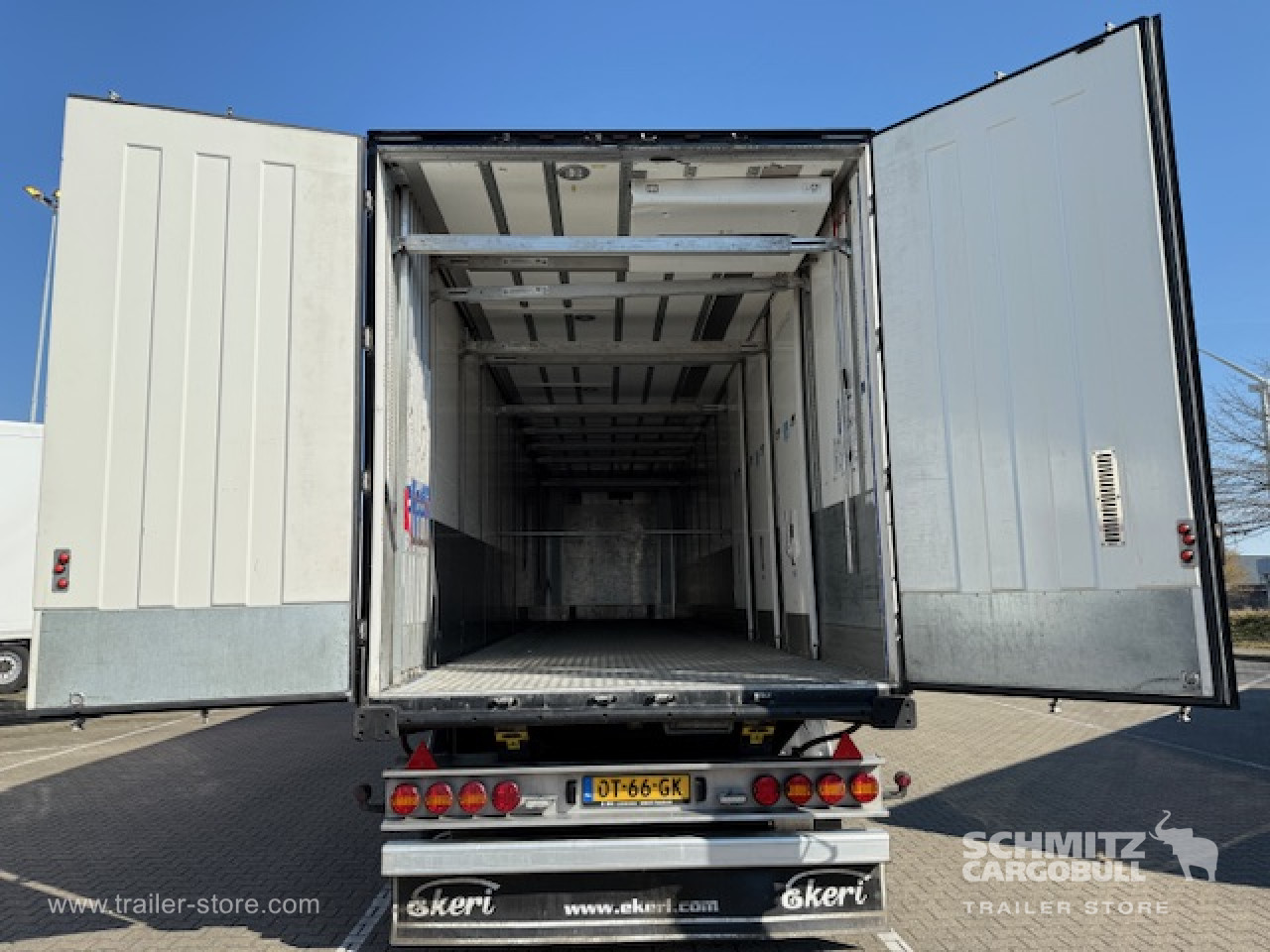 EKERI Oplegger Vries Vouw wand Double deck 