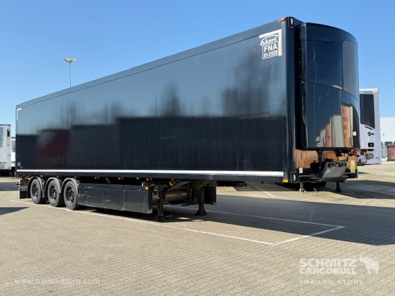 EKERI Oplegger Vries Vouw wand Double deck 