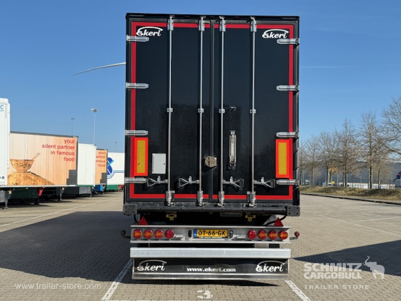 EKERI Oplegger Vries Vouw wand Double deck 