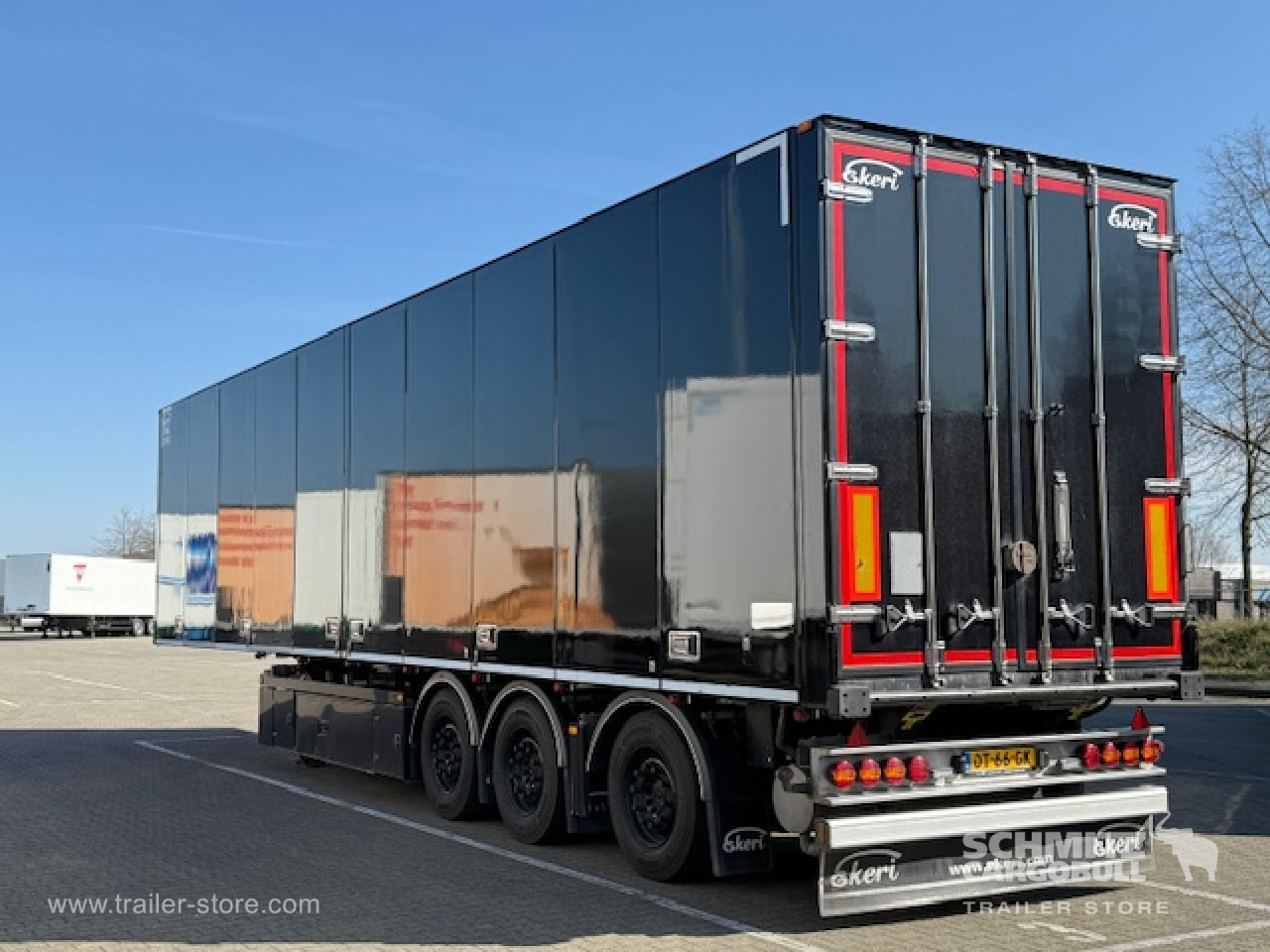 EKERI Oplegger Vries Vouw wand Double deck 