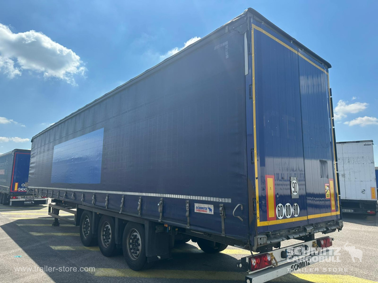 Schmitz Cargobull Semitrailer Curtainsider Mega 