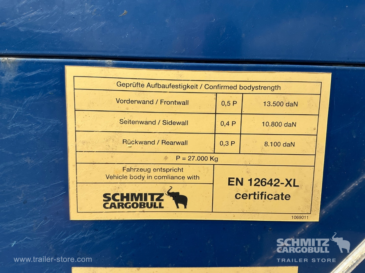 Schmitz Cargobull Curtainsider Standard 
