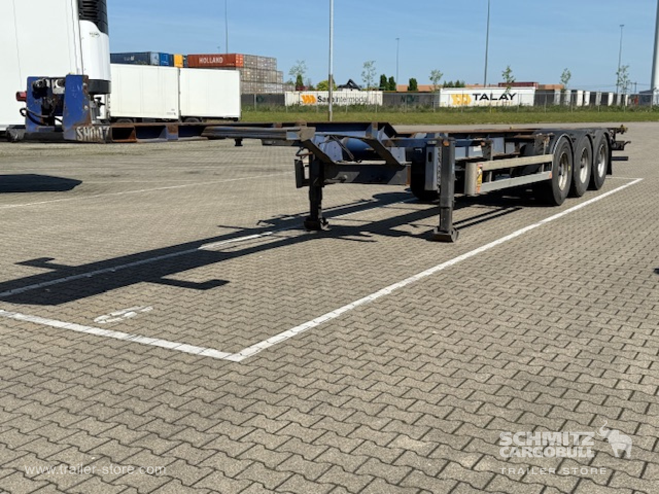 PACTON Oplegger Container chassis Standard 