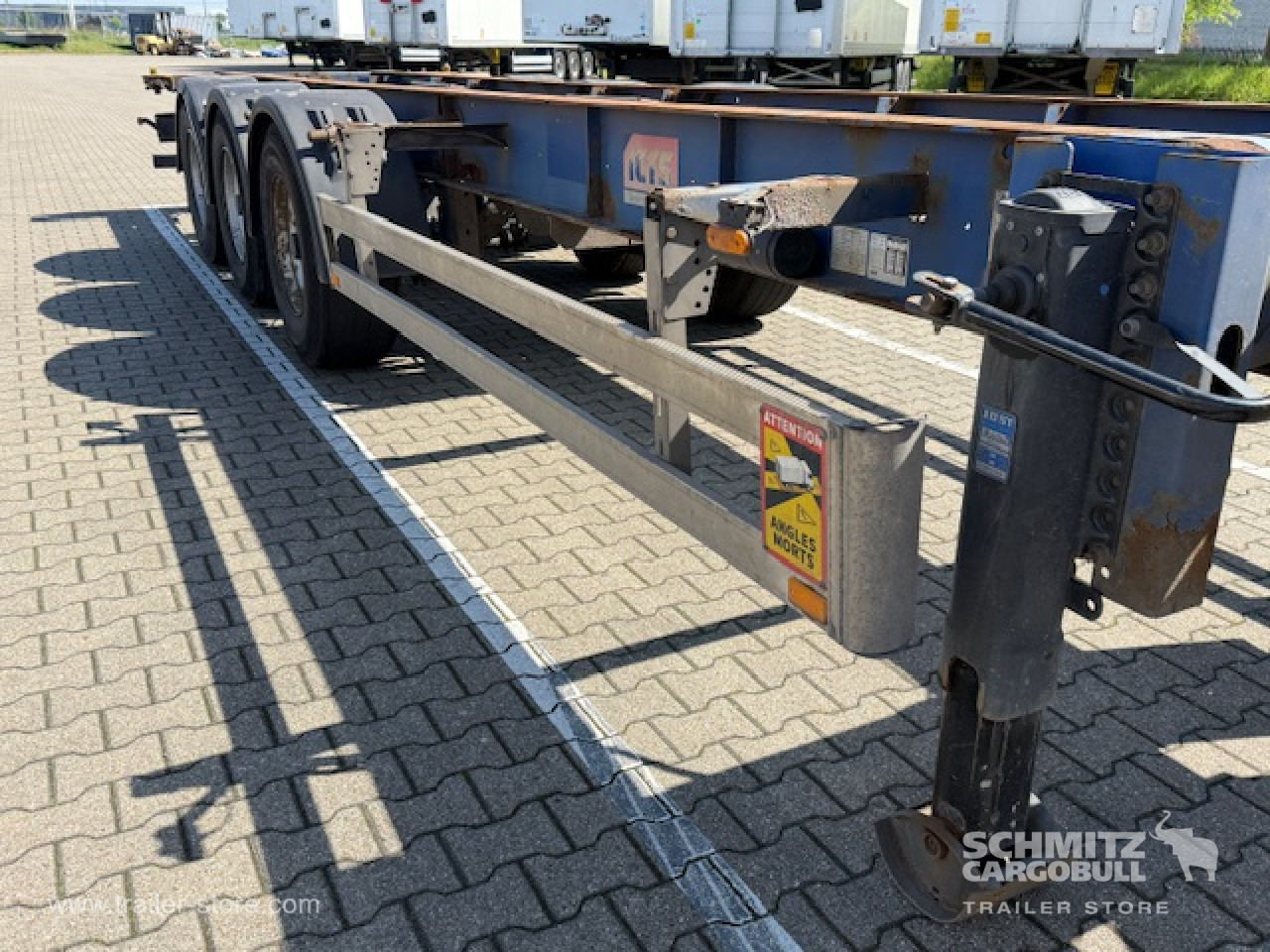 PACTON Oplegger Container chassis Standard 