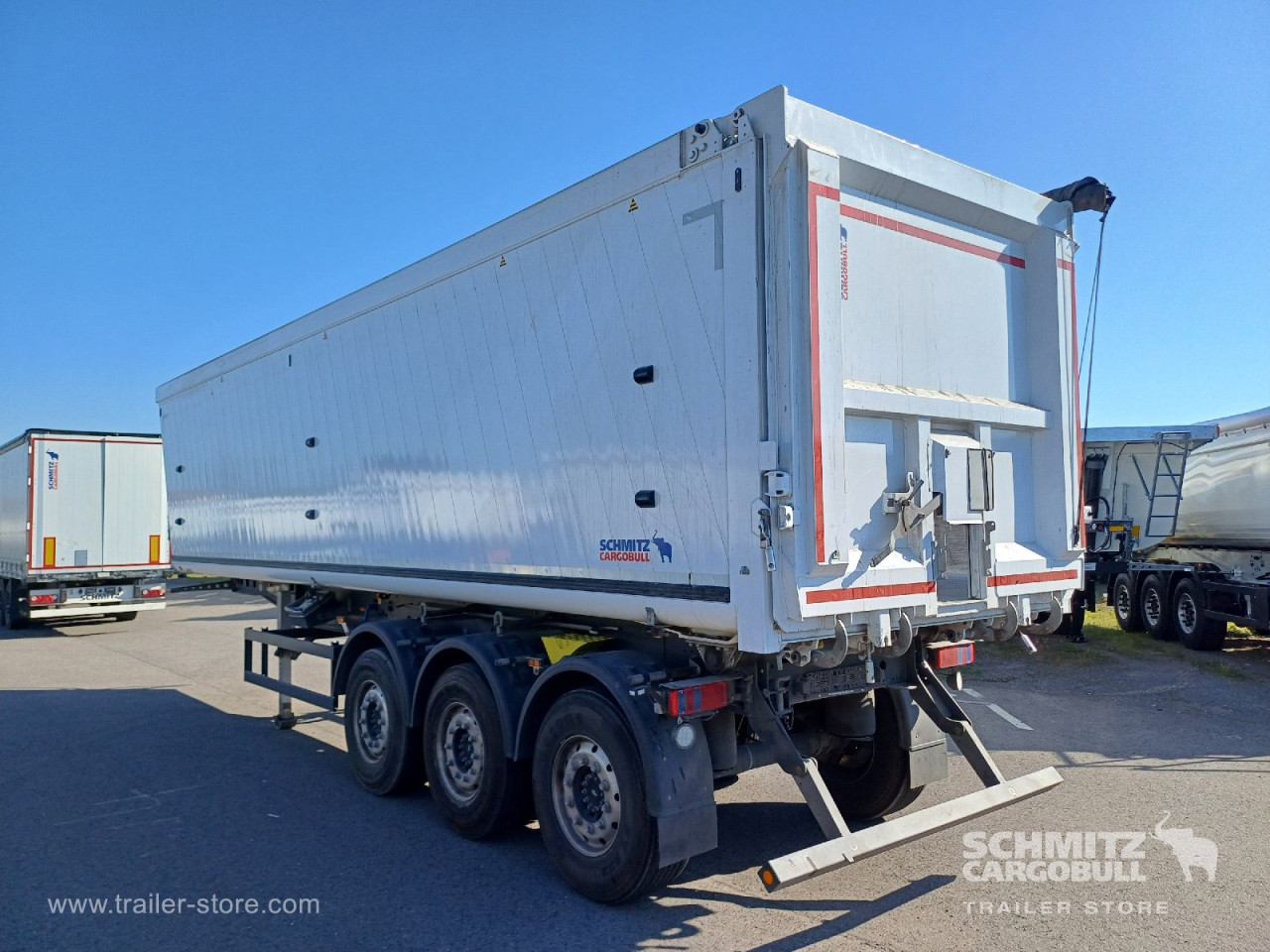 Schmitz Cargobull Kipper Alukastenmulde 52m³ 