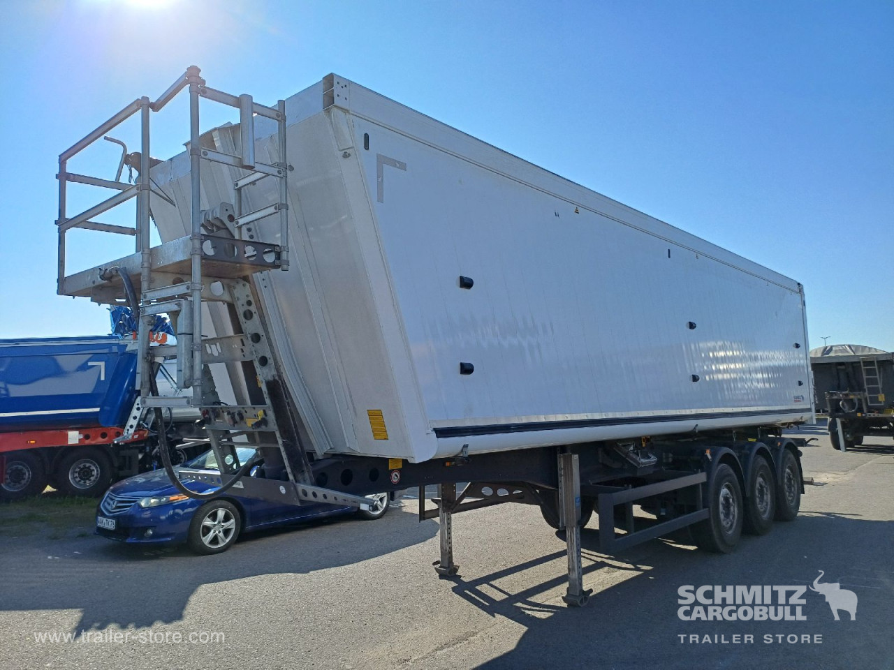 Schmitz Cargobull Kipper Alukastenmulde 52m³ 