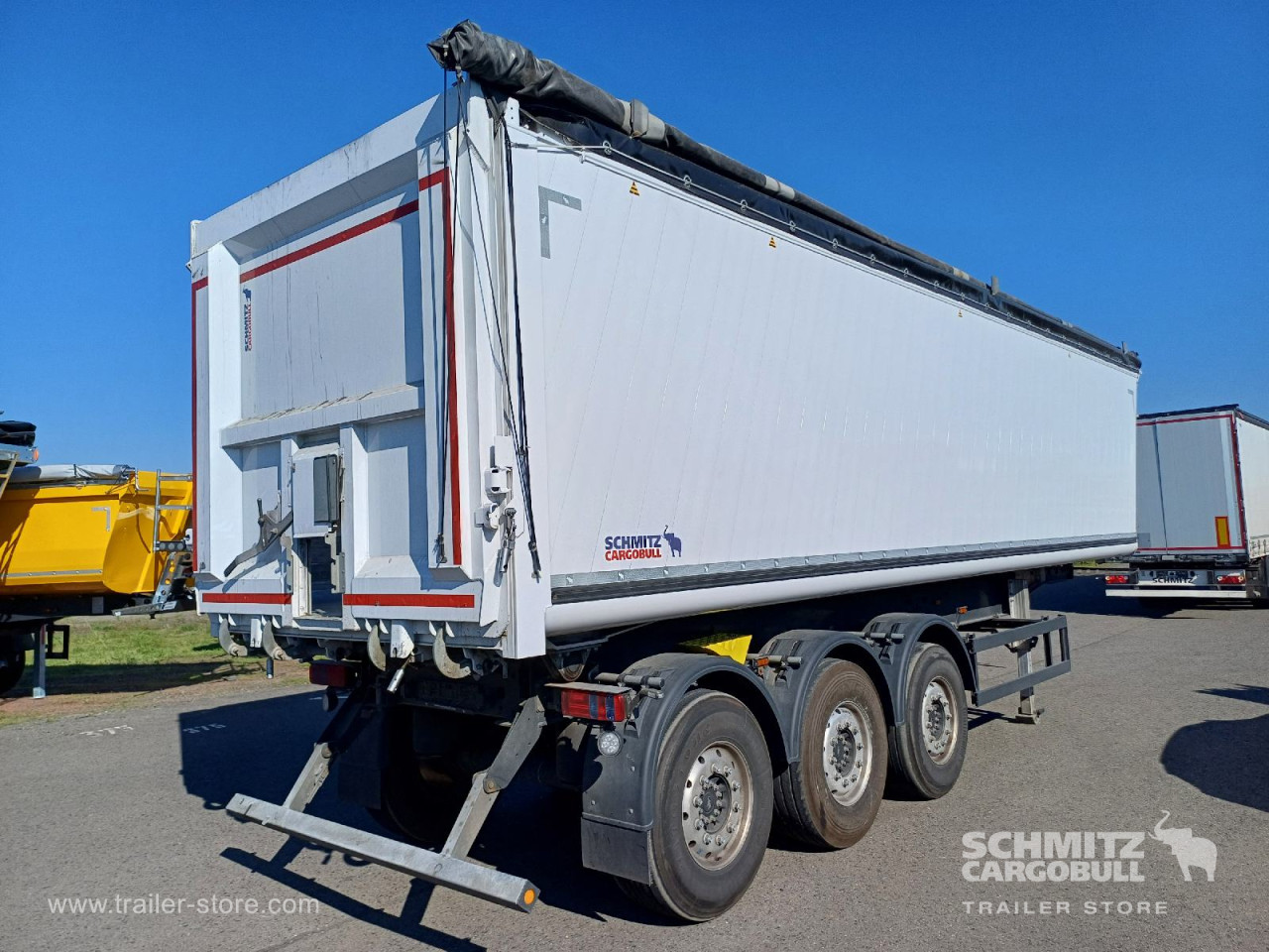 Schmitz Cargobull Kipper Alukastenmulde 52m³ 