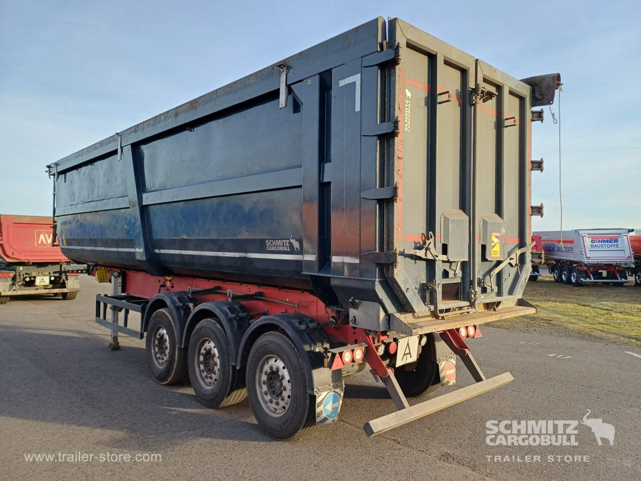 Schmitz Cargobull Kipper Stahlrundmulde 51m³ 
