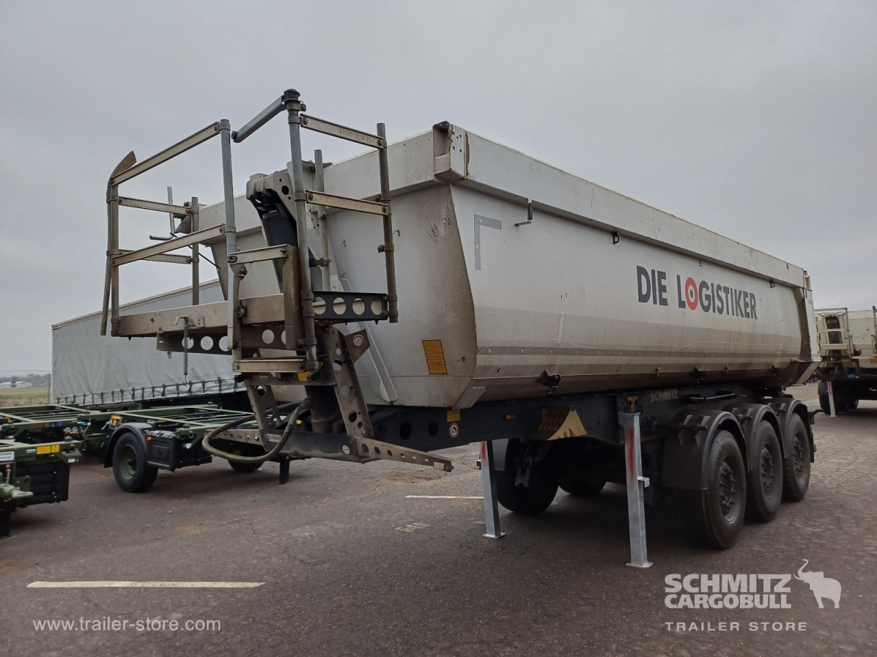 Schmitz Cargobull Kipper Stahlrundmulde 24m³ 