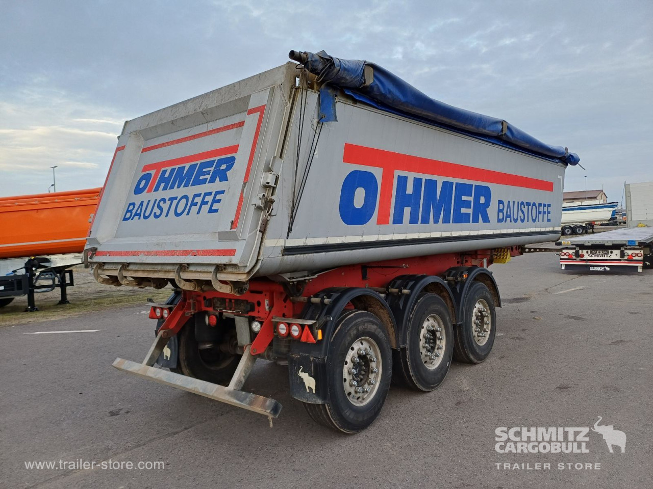 Schmitz Cargobull Kipper Alukastenmulde 27m³ 