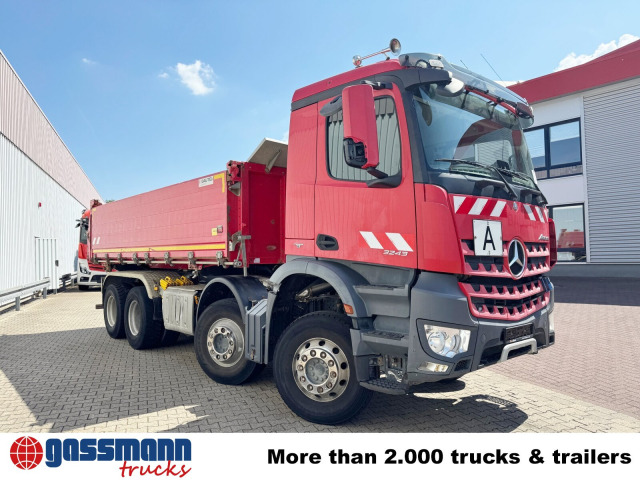 Mercedes Benz Arocs 3243 K 8x4/4, Alu-Bordwände 