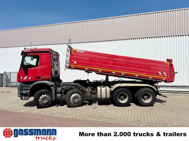 Mercedes Benz Arocs 3243 K 8x4/4, Alu-Bordwände 