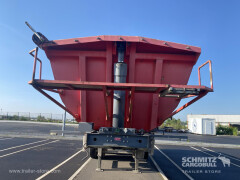 ANDERE Semitrailer Tipper Steel half pipe body 91m³ 