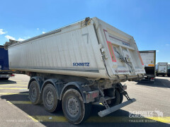 Schmitz Cargobull Semitrailer Tipper Alu-square sided body 27m³ 