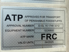 Schmitz Cargobull Tiefkühler Multitemp Doppelstock Trennwand 