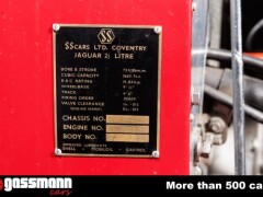 Jaguar SS100 2.5L Roadster, Standard Swallow - RHD 