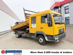 MAN LE 8.180 4X2 BB Doka, 2x AHK 