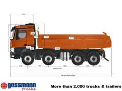 Mercedes Benz Arocs 3248 K 8x4, Navi, Multimedia Cockpit 