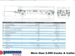 Wielton PS2H M3 Schlitten-Abrollanhänger 