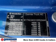Mercedes Benz Actros 1843 LS 4x4 HAD, HydroDrive, MirrorCam, 