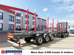 Schwarzmüller 3-Achs Holzauflieger, Liftachse, MEHRFACH 