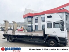 MAN LE 14.280 4x2 L, Maschinentransporter, 2x AHK 