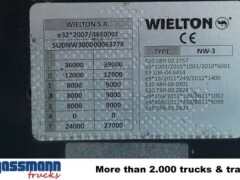 Wielton NW-3, Liftachse, Stahlmulde ca. 26m³ 