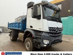 Mercedes Benz Arocs 1833 AK 4x4, Meiller 3-S-Kipper, Bordmatik 