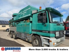 Mercedes Benz Actros 3348 6x4, V8, Kroll Saug-/Spülwagen ca. 