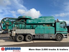 Mercedes Benz Actros 3348 6x4, V8, Kroll Saug-/Spülwagen ca. 